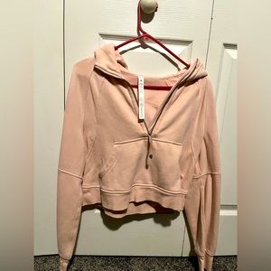 Lululemon Scuba Half Zip Crop Hoodie Link XS/S